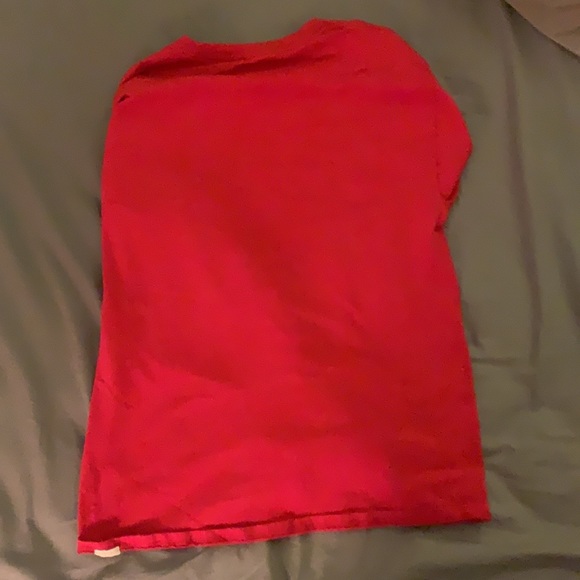 Red long sleeve champion shirt, size small. - Picture 2 of 3